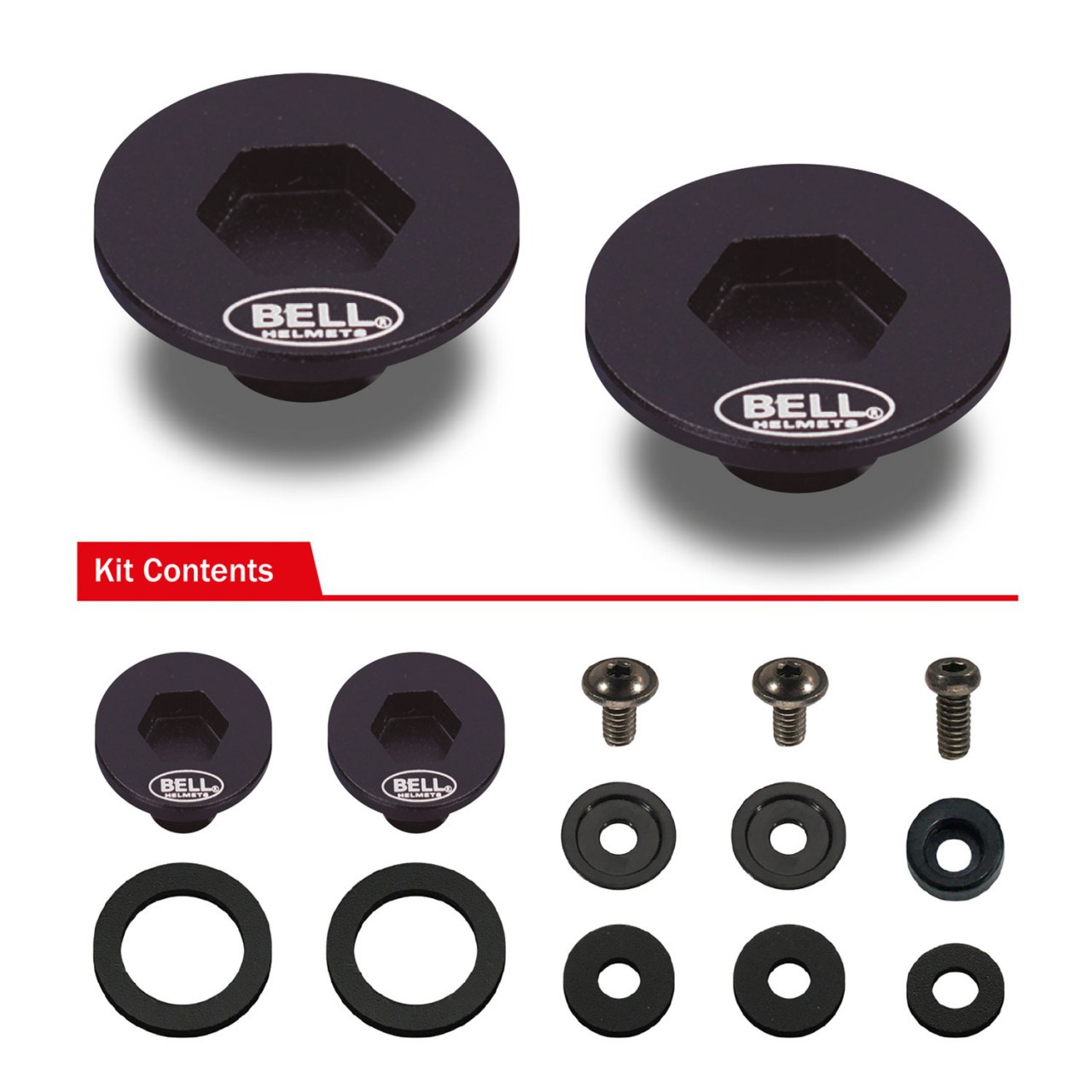 Screw set - black - SE07