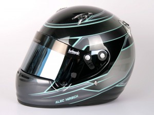 helmade-helmet-design-arai-pole-gradient-black-silver-mint-sideview-dark