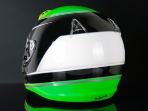 helmade-helmet-design-arai-race-gradient-green-yellow-neon-backview-black