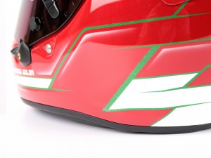 helmade-helmet-design-arai-style-backview-green-flake-redbase