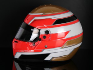 helmade-helmet-design-bell-formula-sideview-neon-goldflakes-red